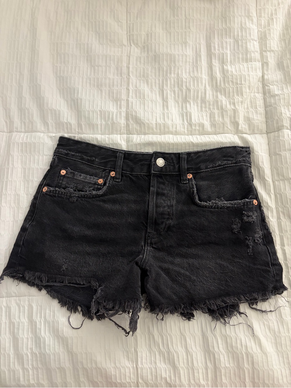 Free People jean shorts